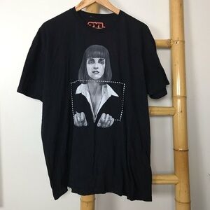 Busted tees T-shirt Pulp Fiction Mia Wallace don’t be a square 2XL